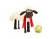Felting Kit - Aardman Shaun the Sheep - on four legs Needle Felt Kit